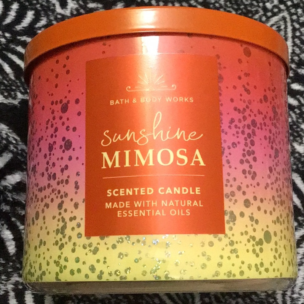 ☀️ Bath and body works signature collection sunshine mimosa candle